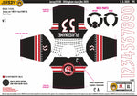 BILLINGHAM JUNIOR STARS BLACK GAME JERSEY