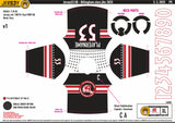 BILLINGHAM JUNIOR STARS BLACK GAME JERSEY