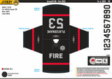 UK FIREFIGHTERS VS OXFORD SELECTS FAN JERSEY