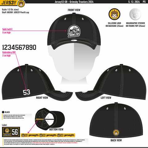 GRIMSBY TRAWLERS FLEXFIT CAP