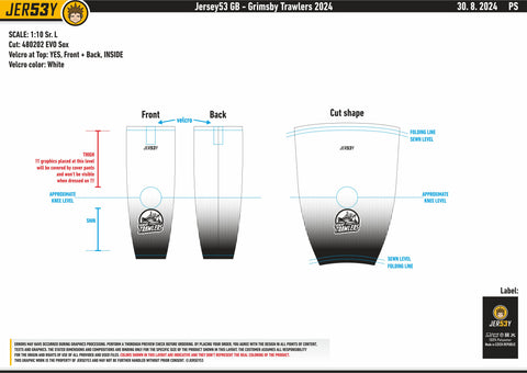 GRIMSBY TRAWLERS EVO SUBLIMATED SOCKS