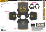 HIGHLAND CAPITALS PRINTED GAME JERSEY - JUNIOR SIZING