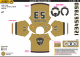 HIGHLAND CAPITALS PRINTED GAME JERSEY SENIOR SIZING