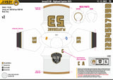 HIGHLAND CAPITALS PRINTED GAME JERSEY SENIOR SIZING