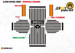 Linesperson Printed Jersey with Removable Arm Bands - Orange