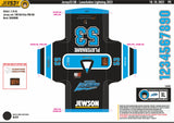 LANARKSHIRE LIGHTNING GAME JERSEY