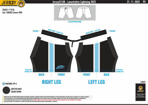 LANARKSHIRE LIGHTNING PRO PANT COVER