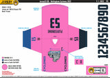 NOTTINGHAM CYCLONES FAN REPLICA PINK - INFANT AND JUNIOR SIZES