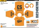 ROMFORD REBELS GAME JERSEY