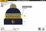 ROMFORD RENEGADES KNITTED SKI HAT ... COMING SOON