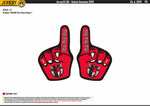 SOLENT AMAZONS FOAM FAN HAND