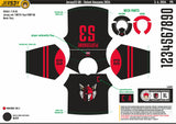 SOLENT AMAZONS BLACK GAME JERSEY