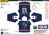 GB BALL HOCKEY U16 GOALIE GAME JERSEY 2025