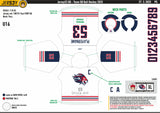GB BALL HOCKEY U16 GOALIE GAME JERSEY 2025