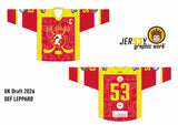 UK DRAFT ROCK THEME 2026 - JUNIOR SIZE JERSEYS