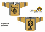 UK DRAFT ROCK THEME 2026 - SENIOR SIZE JERSEYS