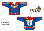 UK DRAFT 2025 MARVEL THEME - CAPTAIN MARVEL
