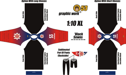 UK FIREFIGHTERS BASELAYER SWEATS