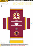WHITLEY BAY JUNIOR IHC FULL LOGO VERSION - MINI PRO JERSEY