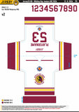 WHITLEY BAY JUNIOR IHC FULL LOGO VERSION - MINI PRO JERSEY