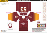 WHITLEY BAY U16 JUNIOR BEACONS GAME JERSEY