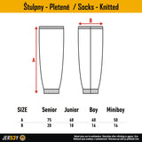 WHITLEY BAY JUNIORS ICE HOCKEY SOCKS - SENIOR