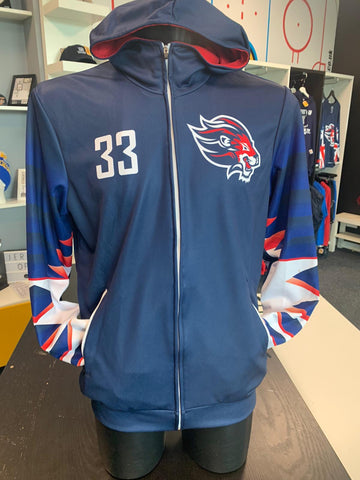 GREAT BRITAIN BALL HOCKEY - FLUX HOODED JACKET