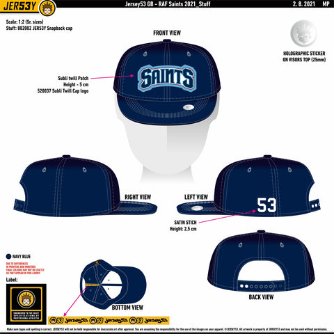 SAINTS SNAP BACK CAP