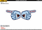 PUMAS FOAM FINGER