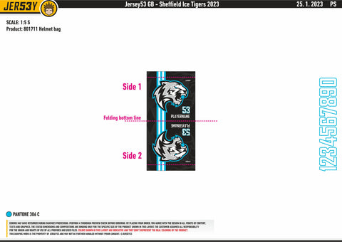 SHEFFIELD ICE TIGERS HELMET BAG