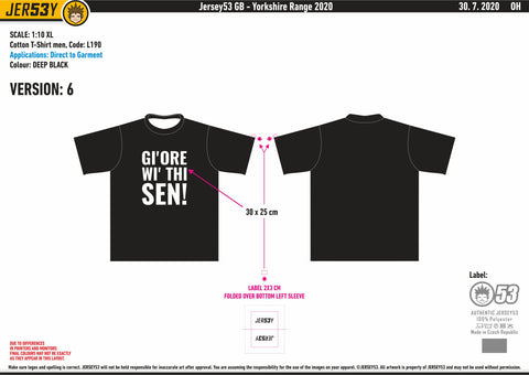 TSHIRT SHORT SLEEVE - "GI' ORE WI' THI SEN"