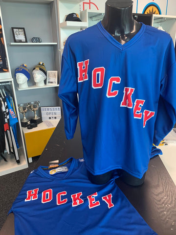 ICE HOCKEY TRAINING JERSEY - "HOCKEY"