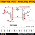 ICE HOCKEY TRAINING JERSEY - TOMATO SOUP